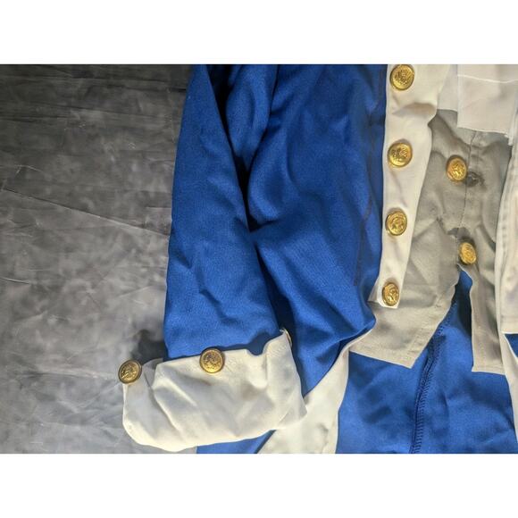 Founding Father Boys Size S Colonial Patriot Halloween Costume Revolutionary - Picture 10 of 16
